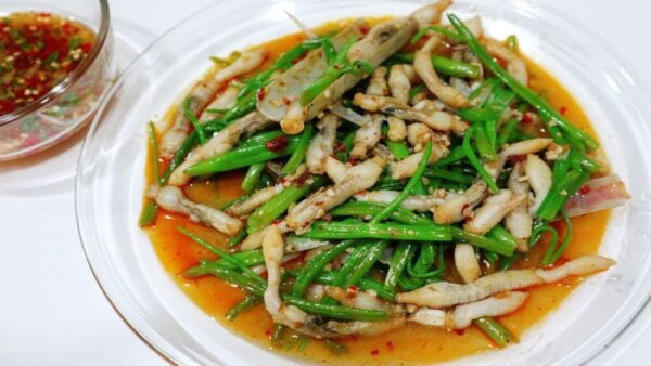 Cach Lam Oc Mong Tay Xao Rau Muong